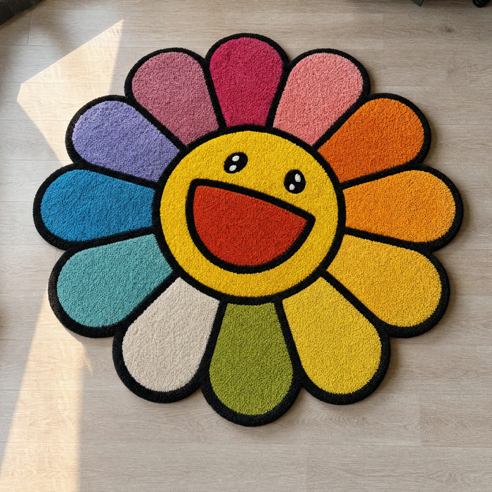 Flower rug