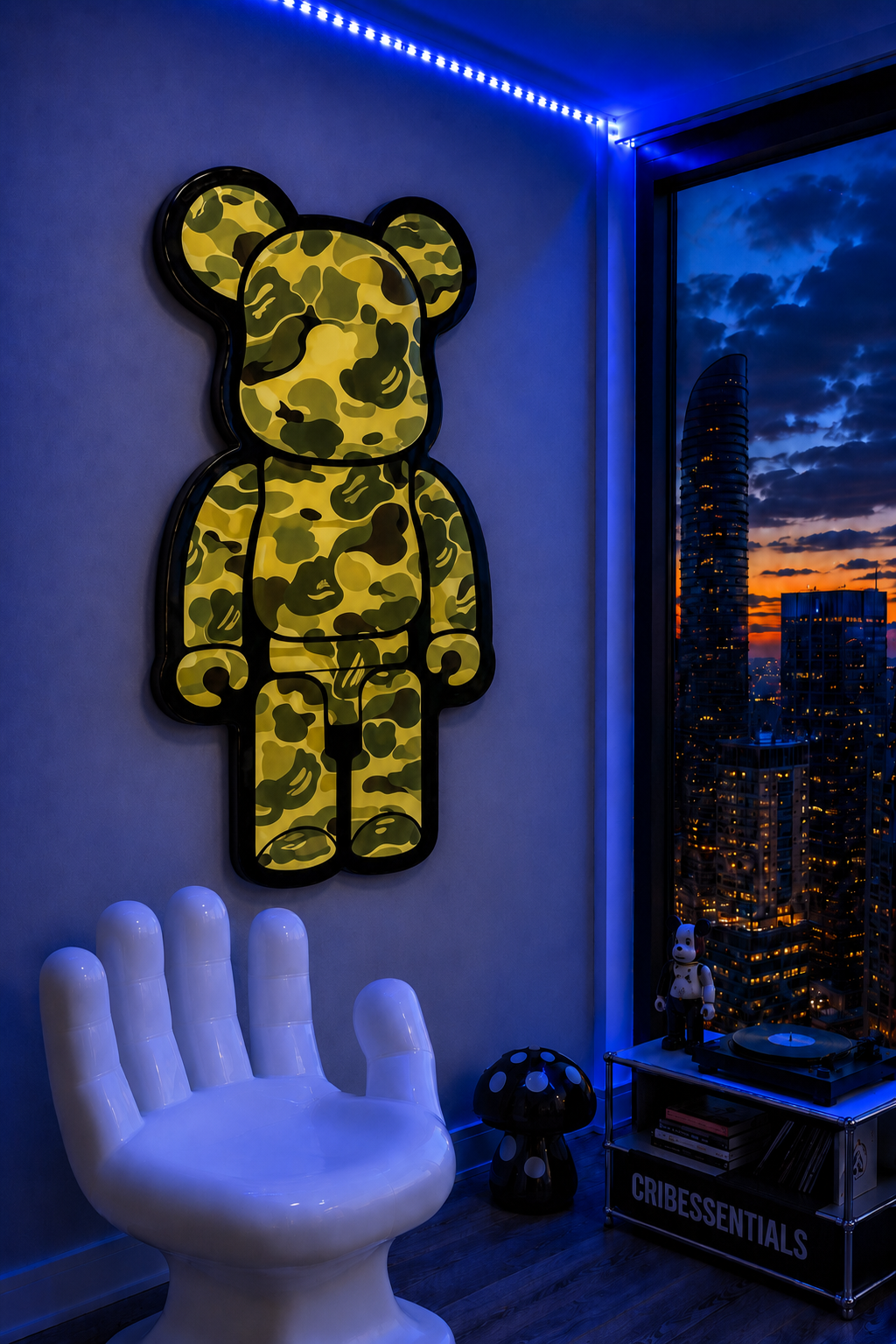 Bear Wallart
