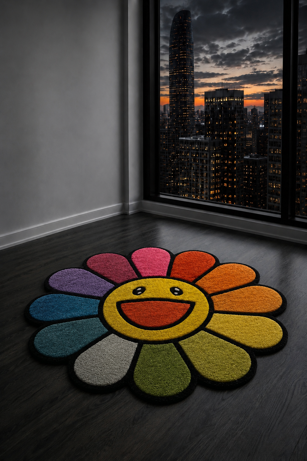 Flower rug