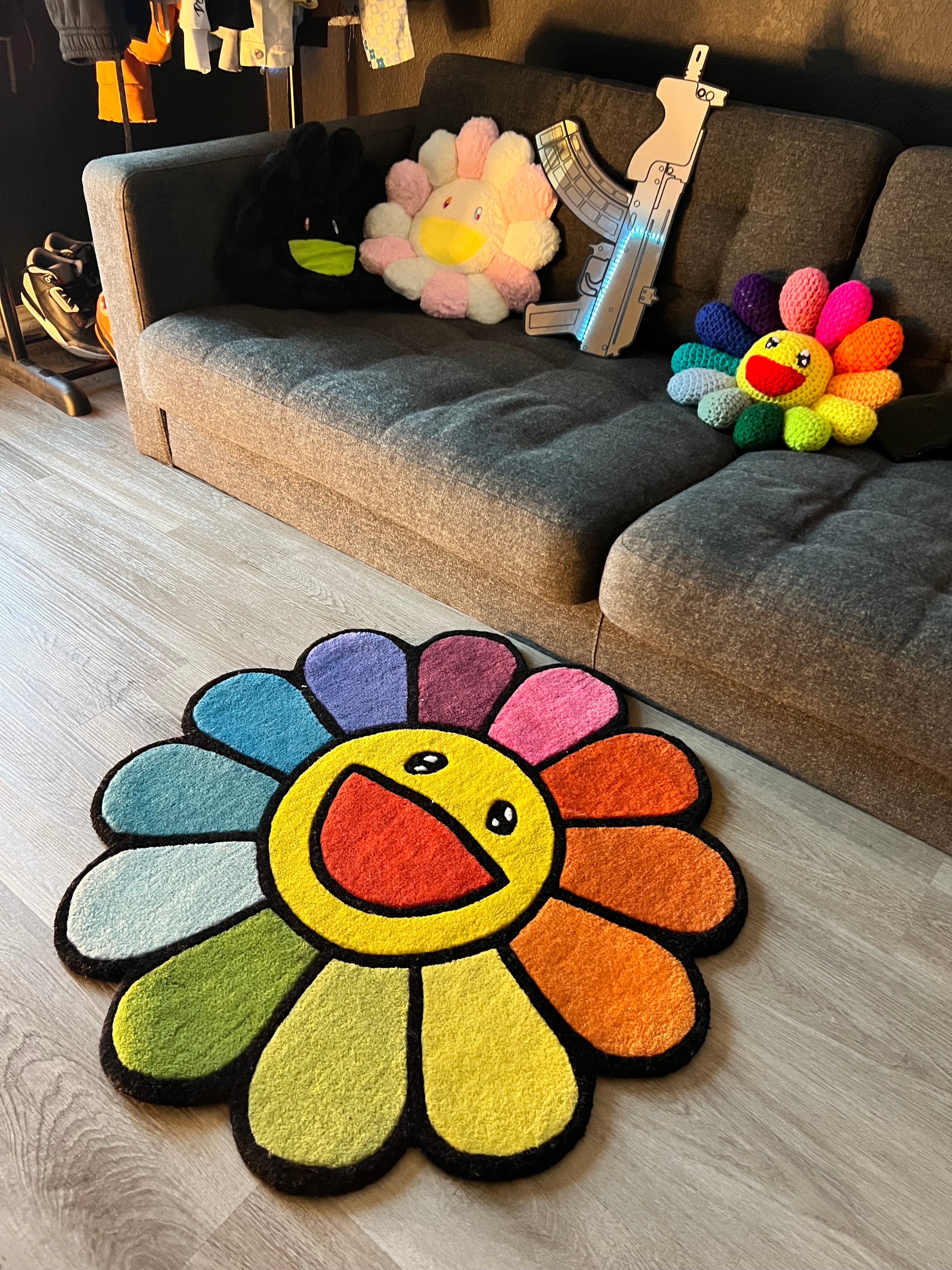 Flower rug