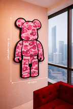 Bear Wallart Image 3 24x36