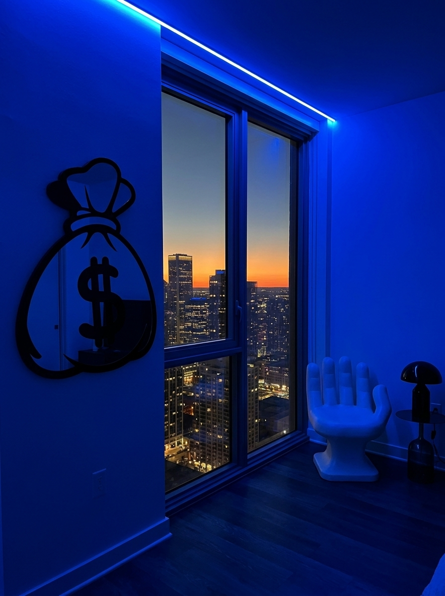 crib cat mirrors moneybag