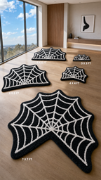 Spider Web Rug - available in 3x3, 4x4, 5x5, 6x6, 7x7 ft