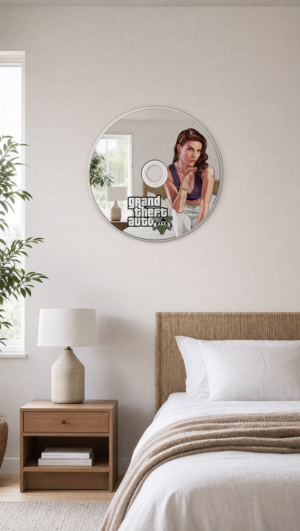 GTA V CD Wall Mirror lifestyle 2