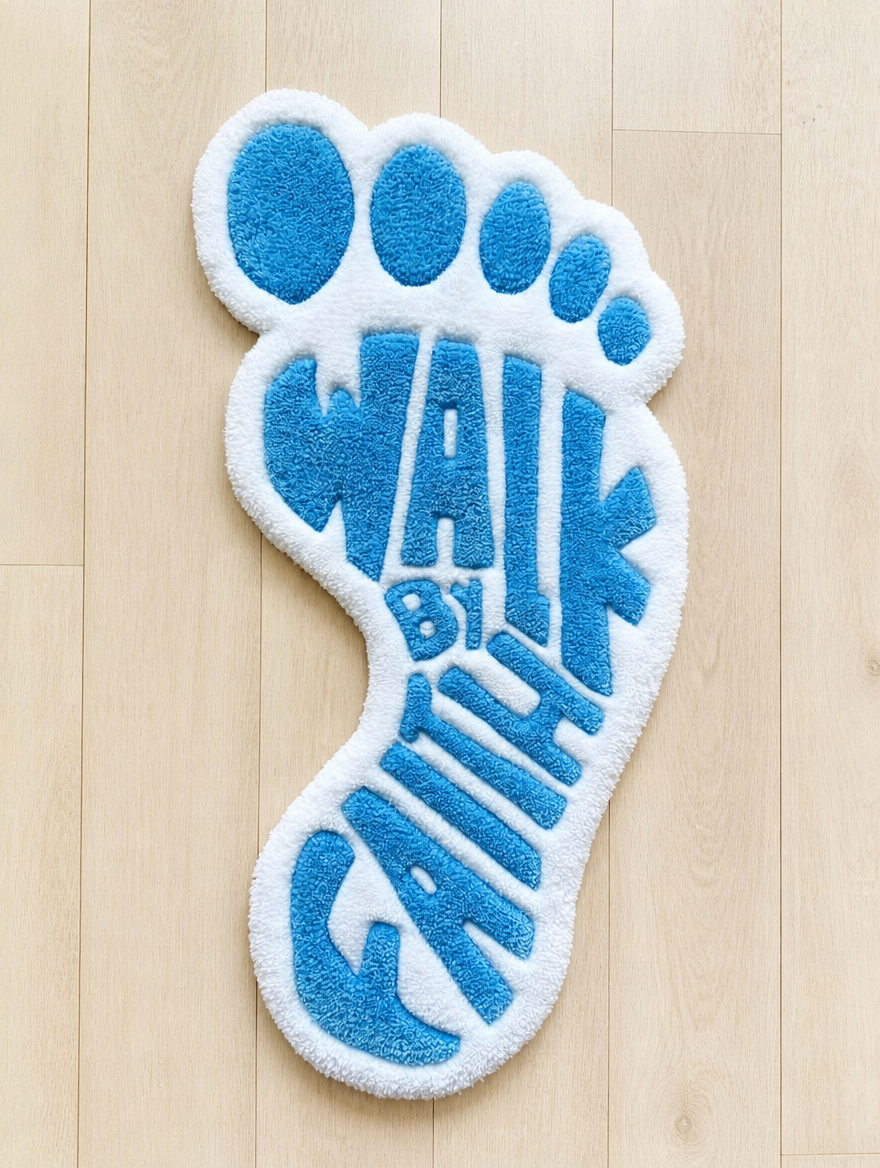 Walk By Faith Rug hero