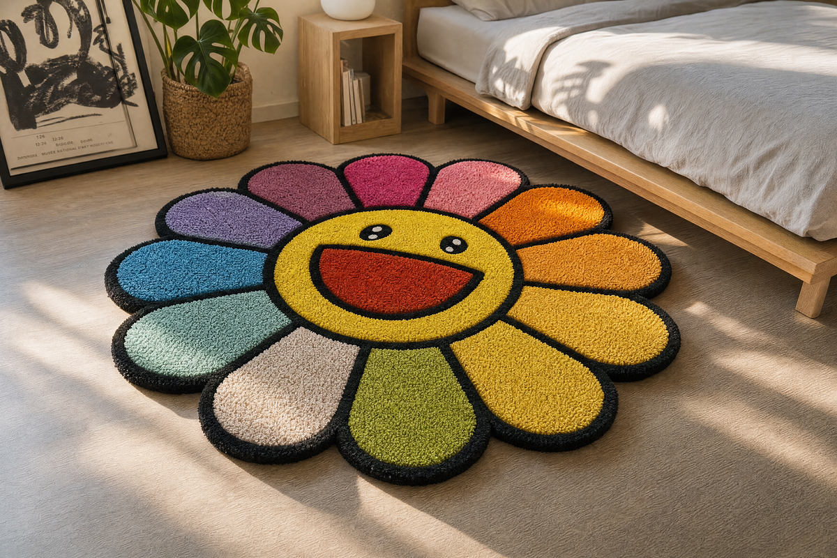 Flower rug