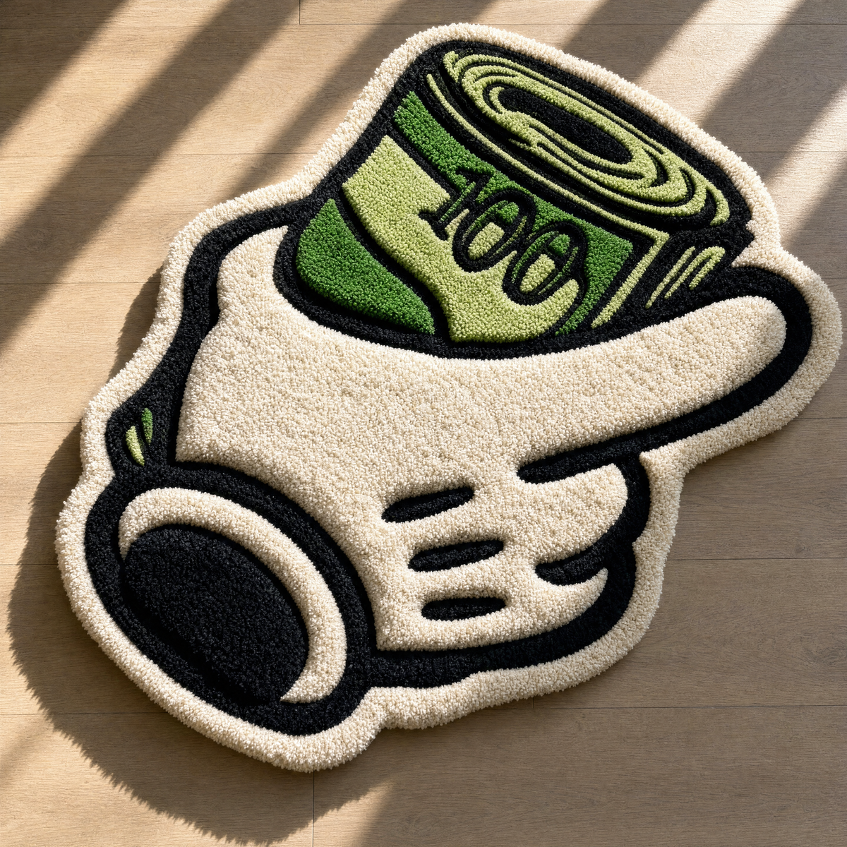 Money Hand Rug