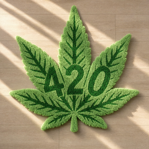 420 Leaf Rug