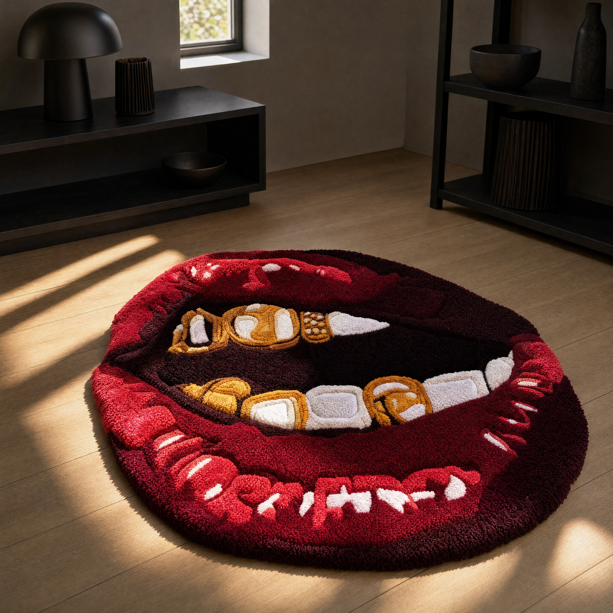 Grillz Mouth Rug