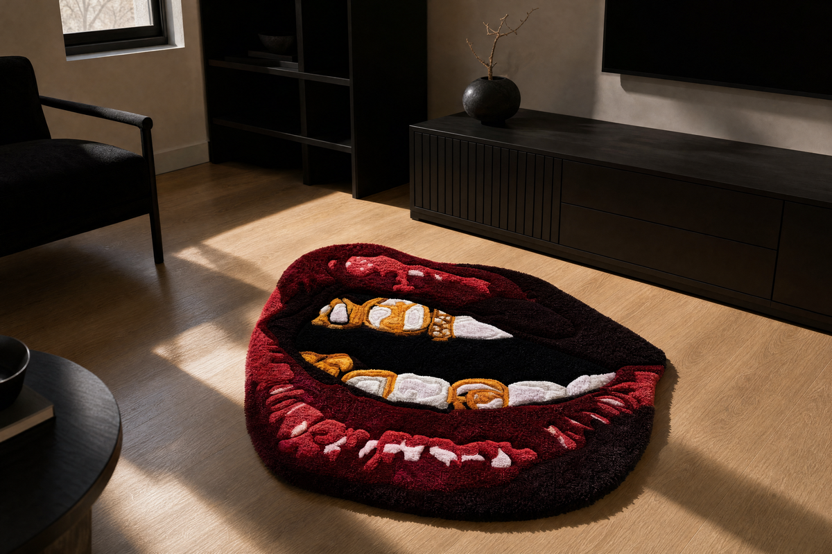 Grillz Mouth Rug