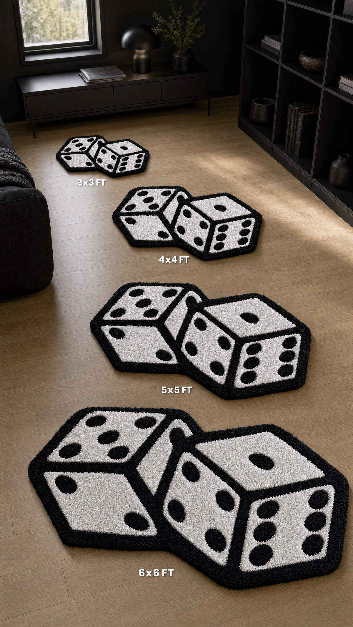 Dice Rug