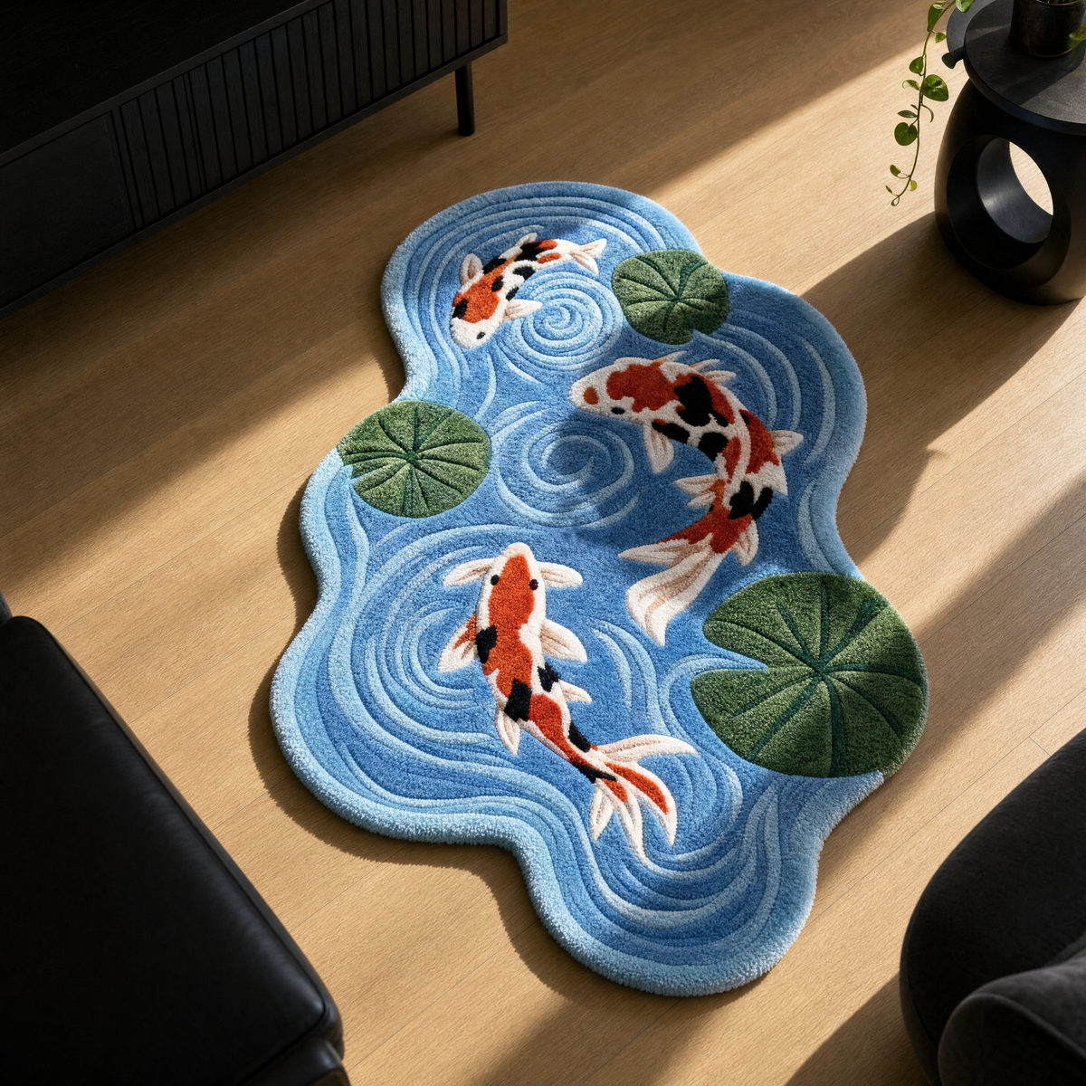 Koi Pond Rug