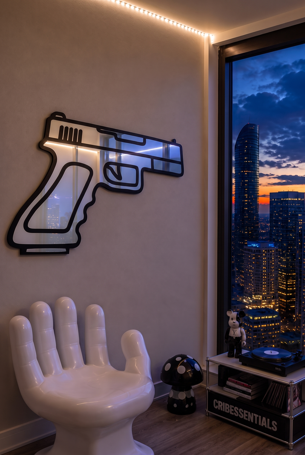 Gun Mirror