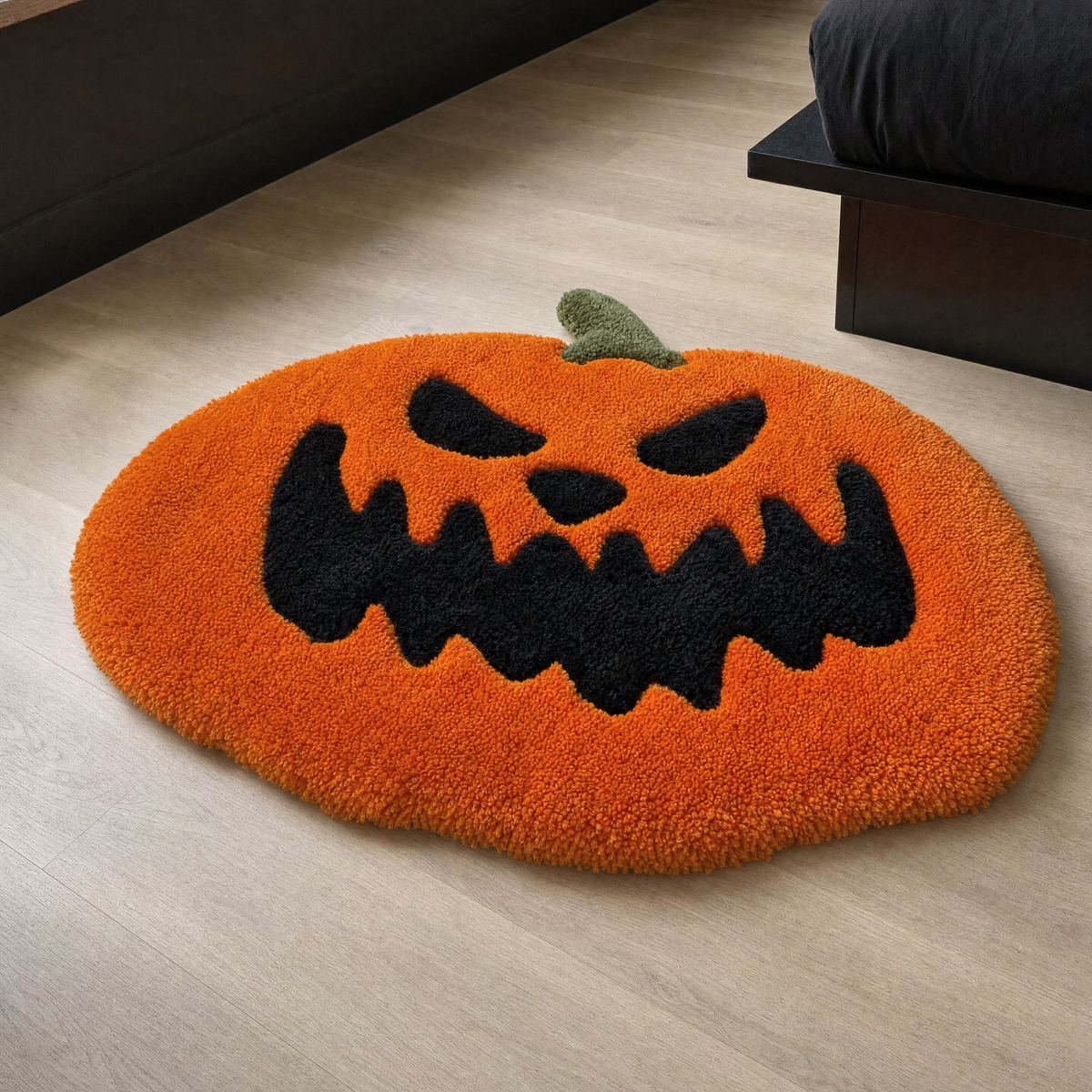 Grinning Pumpkin Rug